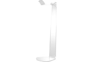 HOLIDYOYO Acrylic Headphone Stand Transparent Desktop Holder for Gaming Headsets Space-Saving Earphones Rack