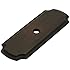 Cosmas 50-Pack Oil Rubbed Bronze Cabinet Knob Backplates - B-112ORB, 2.75" Length