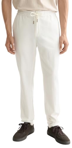 Scotch & Soda Warren Chino, Pantalones Casuales, Hombre, Off White, 33W / 30L