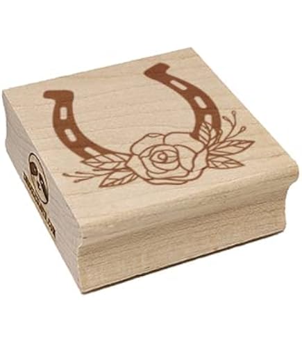 Legno Montato francobolli Inka Heirloom Deer Print Wood Stamp