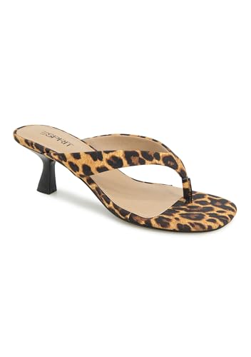 Esprit Women’s Thong Heeled Sandal, Multi, 10