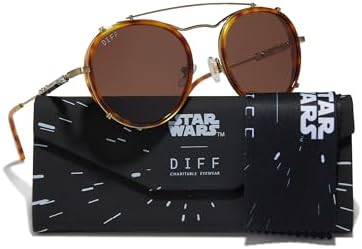 DIFF Eyewear STAR WARS The Mandalorian Foldable Glasses Case & Cleaning Cloth Star Wars Accessories Vanity Case | DIFF Eyewear main image 3