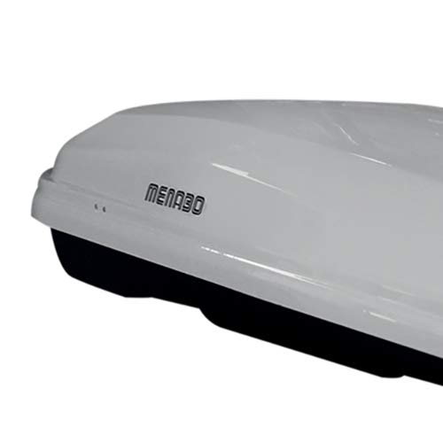Menabo Diamond 450 Litre Black Roof Box With Duo Opening (75kg Max.) LKQ Nova Le