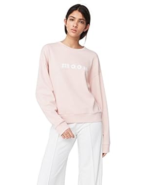 Mango Women's Printed Cotton Sweatshirt