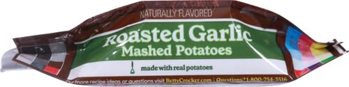 BETTY CROCKER ROASTED GARLIC MASHED POTATOES, 4 OZ.