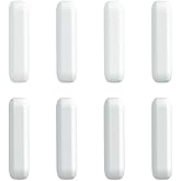 ONiLAB 8PCS 8.5 * 35mm Magnetic Stirrer Mixer Stir Bars, White Color, Stir Rod Magnetic, Laboratory Magnetic Stir Bar Set,Sti