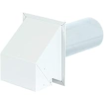 Amazon.com - Imperial 16.5 in. L x 4 in. Dia. Silver/White Aluminum Wall  Exhaust Hood - Case Of: 5