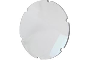 Compound Bow Scope Lens 6X 8X 4X Diameter 45mm Resin Material for Long Range Accuracy, Compatible with Most Peep Sight System