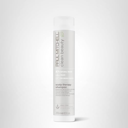 PAUL MITCHELL CLEAN BEAUTY SCALP THERAPY SHAMPOO, GENTLY CONDITIONS + COOLS ALL HAIR TYPES, ESPECIALLY DRY, OILY + SENSITIVE SCALPS, 8.5 FL. OZ.