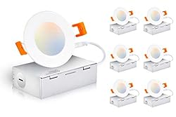 Cloudy Bay 3 inch 5 Color Ultra Thin LED Recessed
