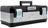 Stanley Galvanised Toolbox with Heavy Duty Metal Latch 23 inch 1-95-619 view 6