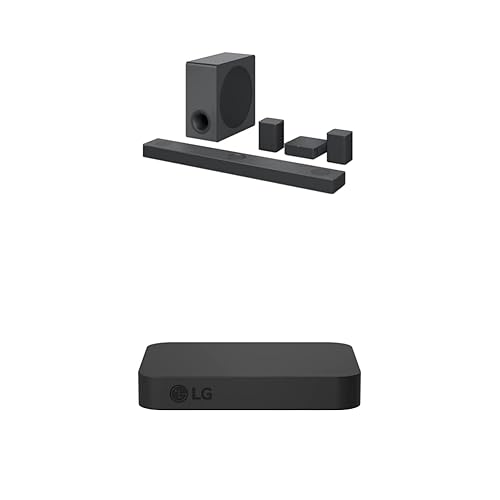 Rear Speakers Connect Lg Soundbar To Alexa LG S80QR Sound Bar With