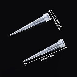 FOUR E'S SCIENTIFIC 30pcs 10ul Pipette Tips