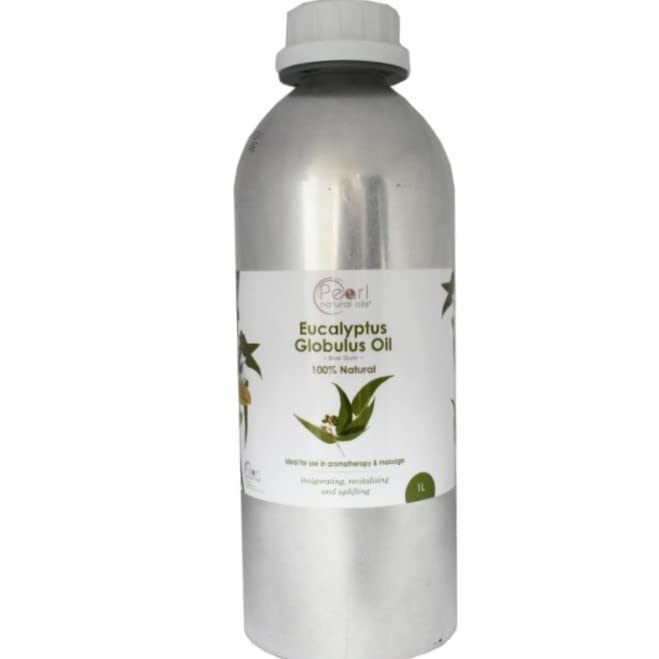 Eucalyptus Blue Gum Essential Oil 1 Litre Steam Distilled 100% Pure, Natural, Cruelty Free, Vegan