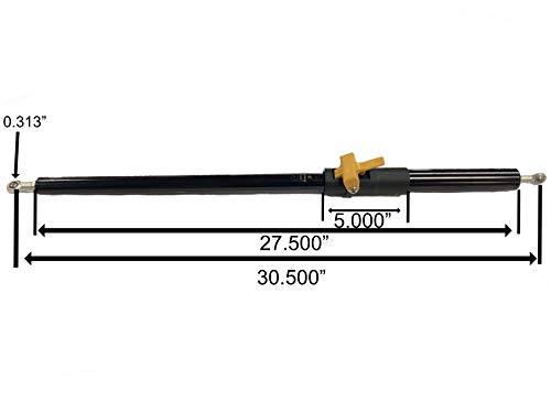 STRUT AND HOOD ASSIST A99609 Locking, T680, Model