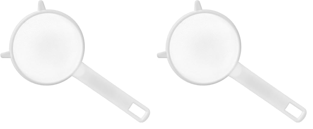 Chef Aid 10K32361 Healthy Steps Tea Strainer, White, 7cm (Pack of 2)