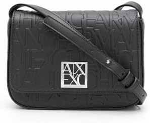 Armani Exchange Liz Small Shoulder Strap, Women's Bag, Black