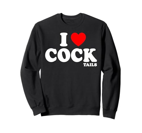 Funny I Love Cocktails I Heart Cocktails Alcohol Drinking Sweatshirt