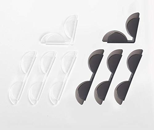 BETOY Car Door Protector Side Door Protectors for Car Guard Black and Transparent 8PCS