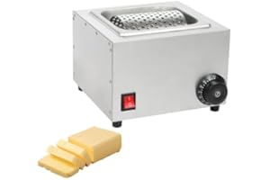 Electric Butter Roller Butter Wheel Warmers Fast Even Butter Spreading Food Grade Stainless Steel Ideals for Home and Commerc
