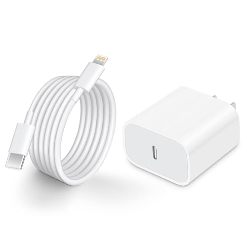 i Phone Charger Fast Charging, 4 Pack 20W Fast Charger i-Phone with 6 FT USB C Charger Cord, IP14 13 Fast Chargering Compatible with iP14 13 12 11 Pro Max,14 Plus,XR,XSMAX