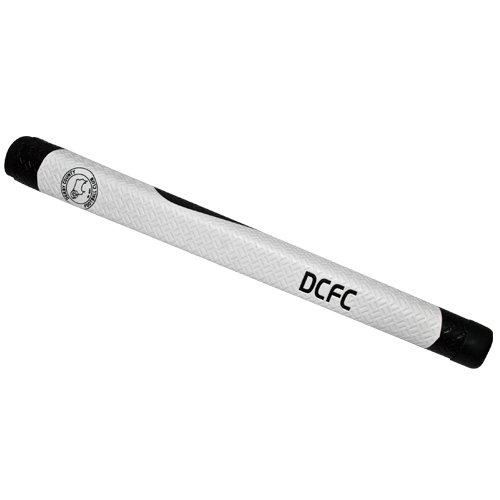Derby County Putter Grip Golf Accessory - White/Black
