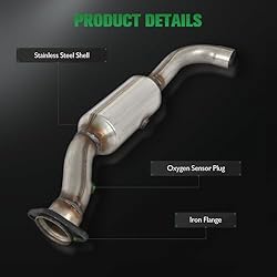SCITOO 898-844 Front Catalytic Converter Fit For
