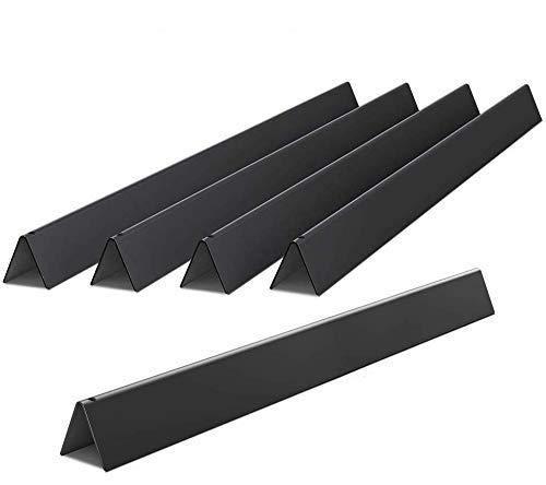 LOKHING 17 Gauge Heavy Duty Porcelain Steel Flavor Bars for Weber Spirit 300 Series, Spirit E310, E320, Spirit 700, Genesis Silver Gold Platinum B/C, Weber 900 Grills, Heat Plates for Weber 7536,7537
