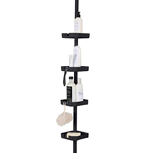 Bath Bliss 4 Tier Tensions Corner Shower Caddy Shower Shelves