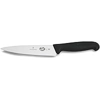 Victorinox 6 Inch Fibrox Pro Chef's Knife, Black