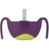 b.box 3 in 1 Bowl with Lid and Straw &amp; Snack Insert | 6 Months + |  Color: Passion Splash | 8.5 oz. | BPA-Free | Phthalates &amp; PVC Free | Dishwasher &amp; Microwave Safe