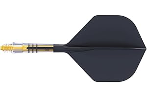 CUESOUL ROST T19 Carbon Integrated Dart Shaft and Flight Standard Shape,Set of 3