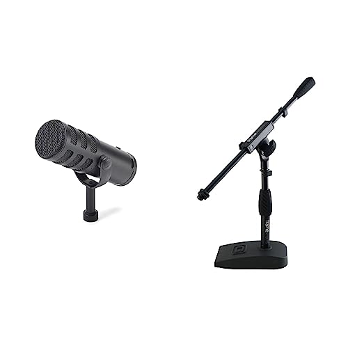 Samson Technologies Q9U Dynamic Broadcast Microphone, XLR/USB, Black
