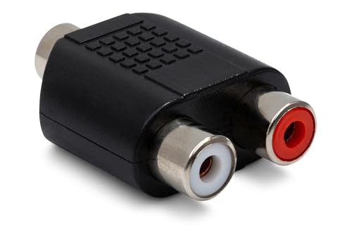 Hosa GRF-341 Coupler, 3.5 mm TRS to Dual RCA at Amazon