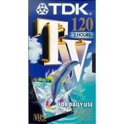 TDK TV 120 – Audio/Video Tape (120 min)