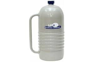 TAYLOR WHARTON Worthington 4LDB Liquid Nitrogen Storage Dewar, 4 L, 10 Day Static Hold time