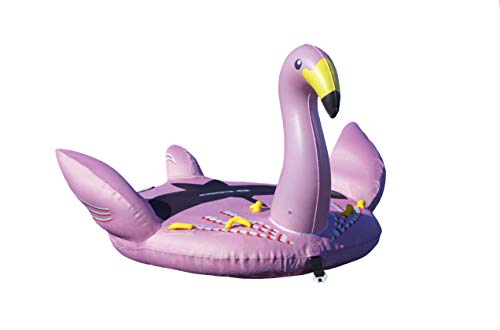 Solstice Lay-On Flamingo Towable Inflatable Raft