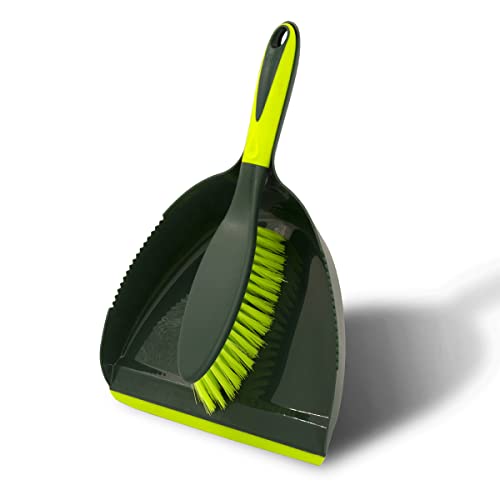 Pine-Sol Dustpan and Brush Set | Nesting Snap-On Design | Portable, Compact Dus…