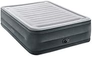 Intex Dura-Beam Deluxe Comfort Plush Airbed Series with Internal Pump (2021 Model)