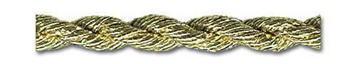 TRIMPLACE METALLIC GOLD 3/16 INCH TWIST CORD 10 Yards