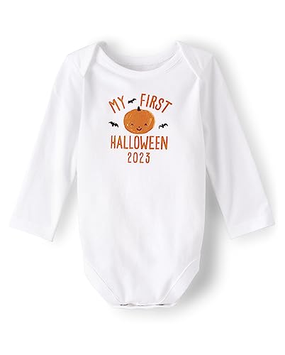 The Children's Place Unisex-Baby And Newborn Long Sleeve Graphic Bodysuit My Fi…