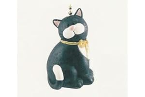 Clementine Designs Black Cat Kitten Kitty Feline Lover Ceiling Fan Light Pull