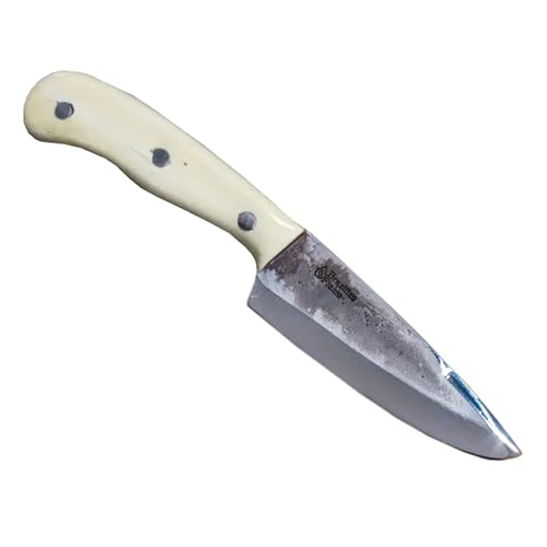 Brazilian Flame Hunter Elk 6-inch Stainless Steel Knife with Full Tang Handle