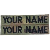 2 Pieces Custom Multicam OCP Name Tapes (Sew on or with Hook Fastener)