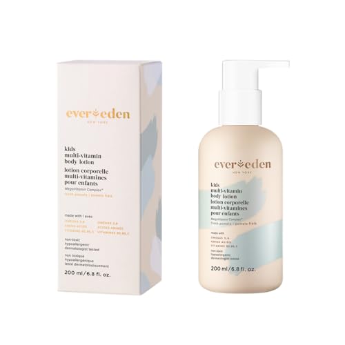 Evereden Kids Body Lotion, 6.8 fl oz. | Gentle Kids Skin Care | Clean and Non-toxic | Multi-Vitamin Skin Care for Kids