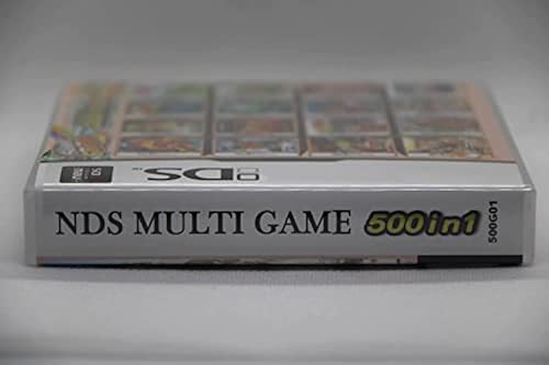500 in Nintendo Ds Game Cartridge Containing 500 Classic Nostalgic  Nintendo Ds Games Super Combo Cartuccia F