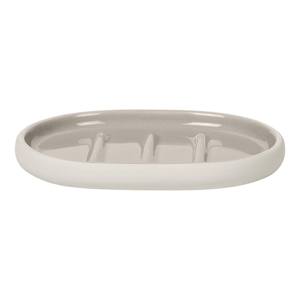 Blomus soap Dish, Ceramic, Moonbeam, One Size