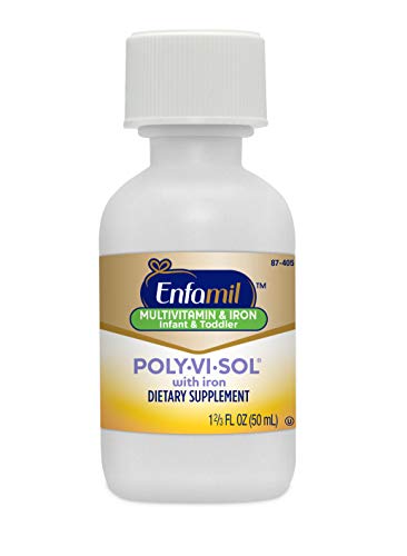 ENFAMIL POLY-VI-SOL MULTIVITAMIN SUPPLEMENT DROPS WITH IRON 50 ML (PACKS OF 3)