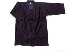 EKENDOCOM single layer indigo blue - 100% cotton all size japanese kendo uniform bottom kendo training