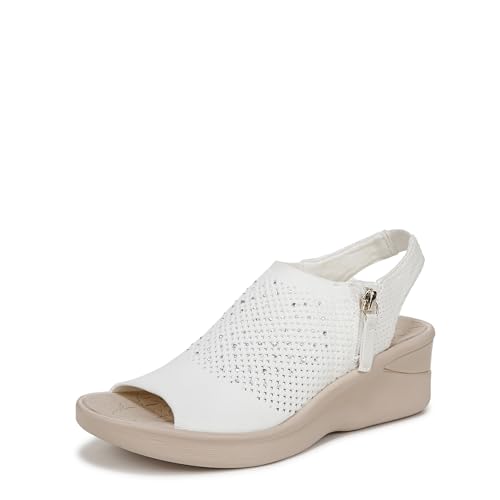 LifeStride Women's Starlet Sandal Bright White 7.5 M